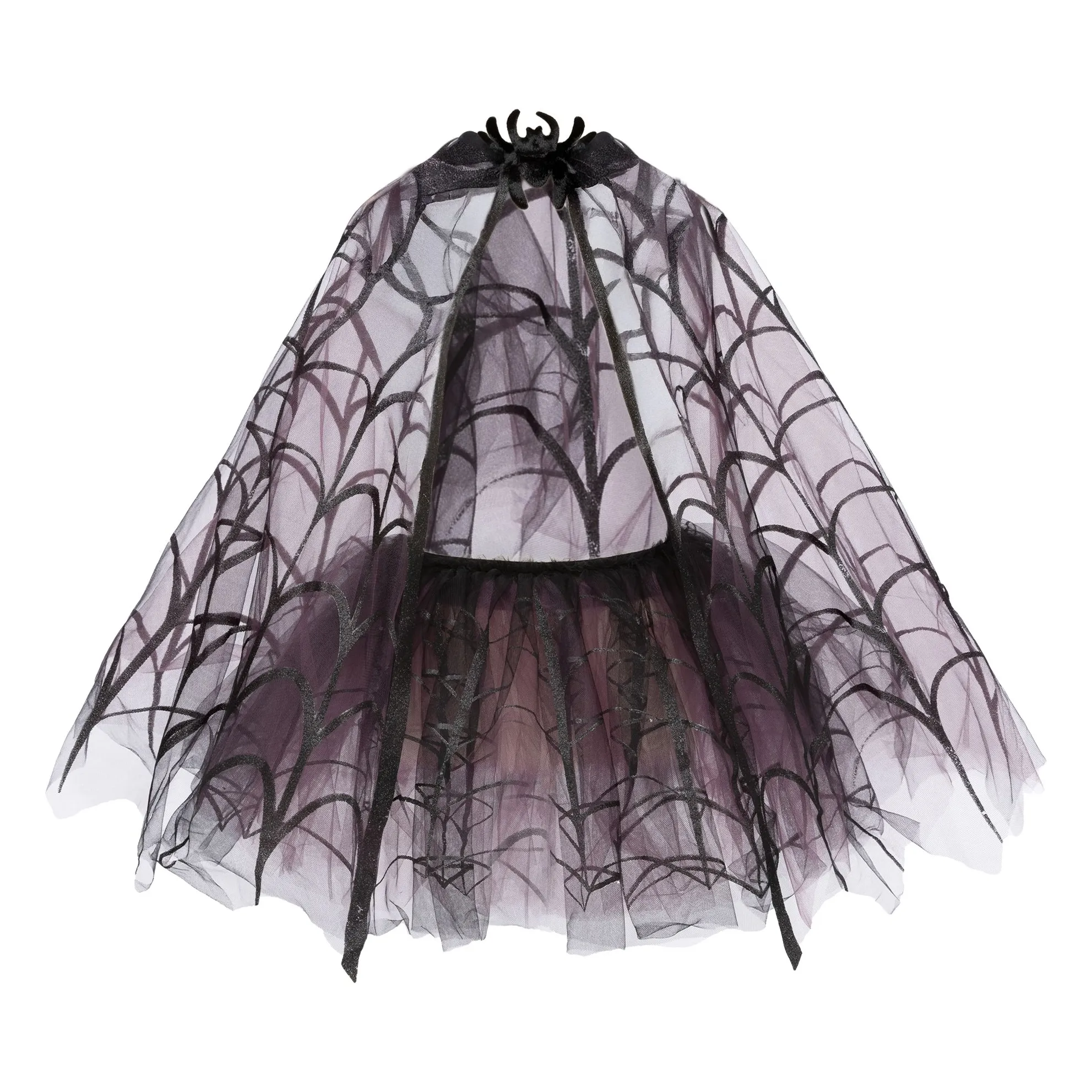 Great Pretenders Purple Cape And Tutu Spider's Web