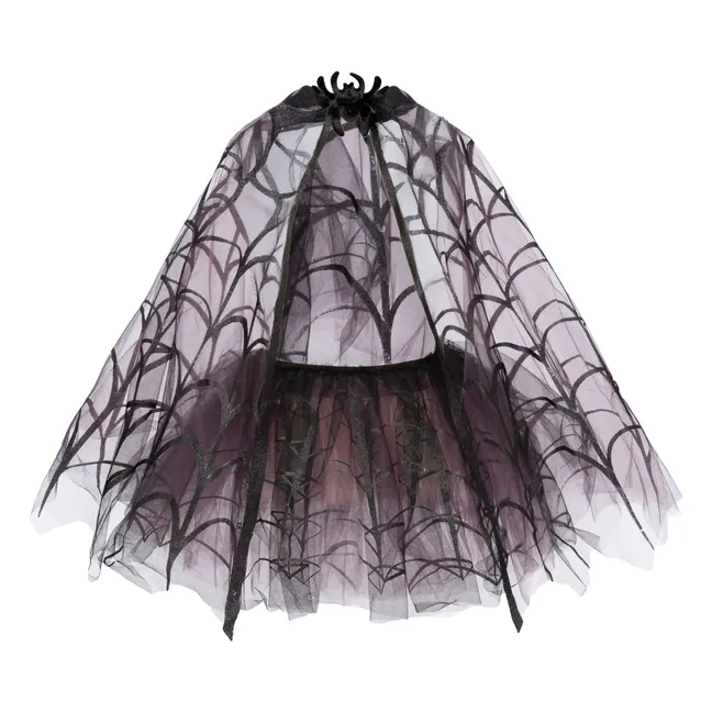 Cape et tutu Toile d'araignée | Violet