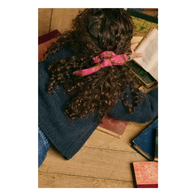 Chouchou Chloe Carreaux | Rose