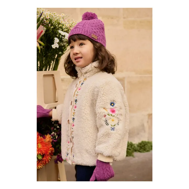 Mitaines Ania Laine | Framboise