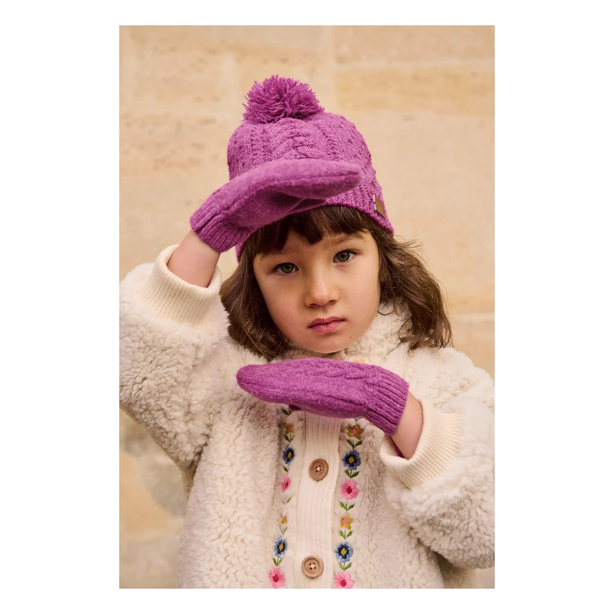 Louise Misha Framboise Mitts Ania Laine