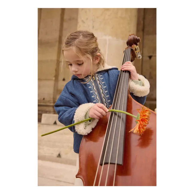 Abrigo Melvette Jean | Azul