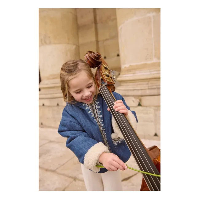 Abrigo Melvette Jean | Azul