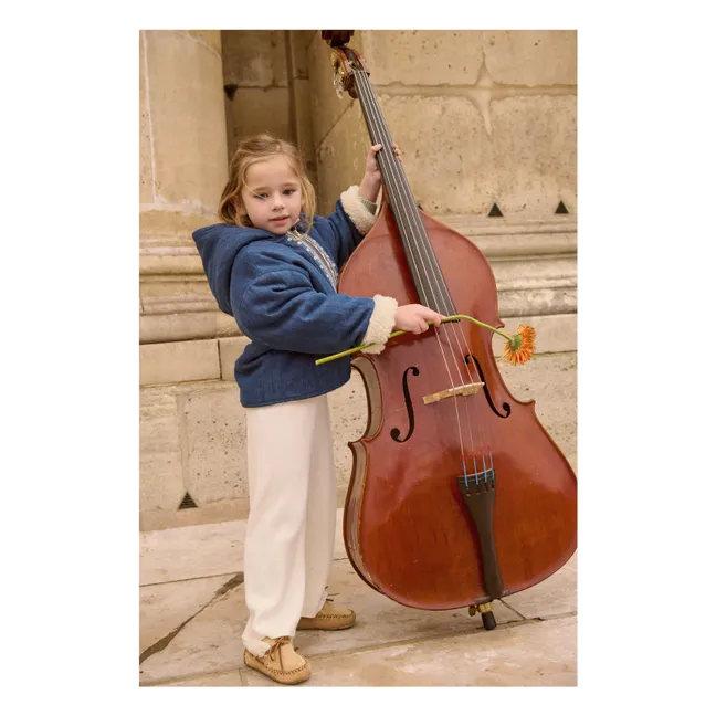 Manteau en Jean Melvette | Bleu