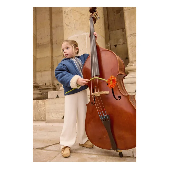 Manteau en Jean Melvette | Bleu