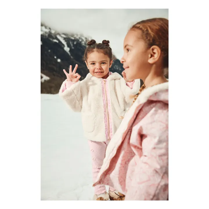Abrigo de piel reversible Felvet | Rosa- Imagen del producto n°5