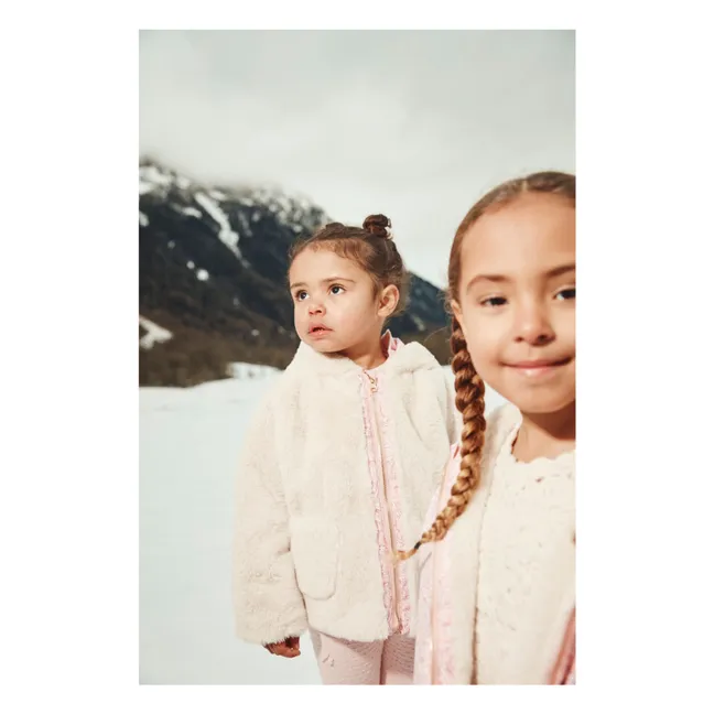 Manteau Réversible Façon Fourrure Felvet | Rose