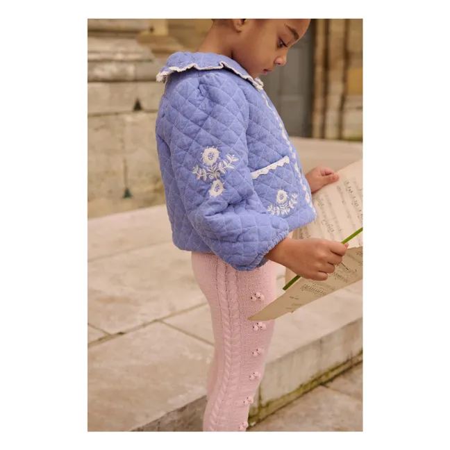 Manteau Jouliana Chambray Coton Bio | Bleu