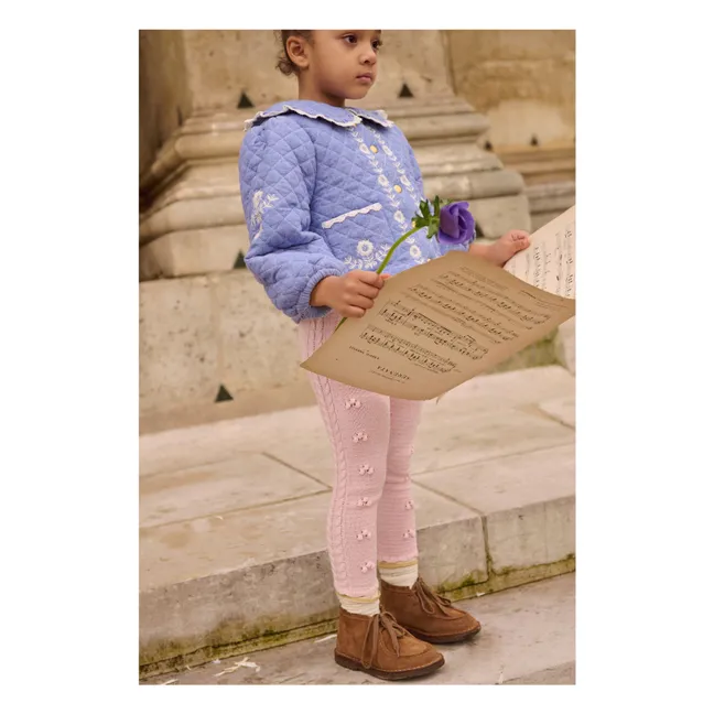 Jouliana Organic Cotton Chambray Coat | Blue