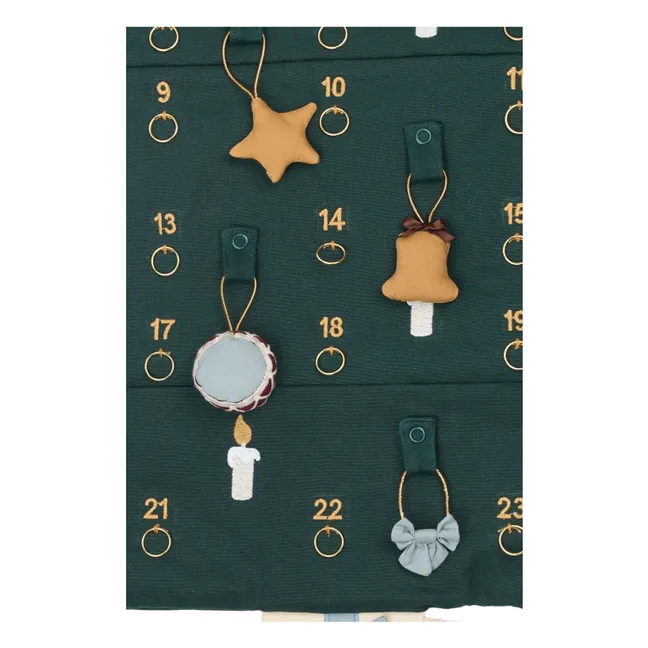 Adventskalender Tanne | Dunkelgrün