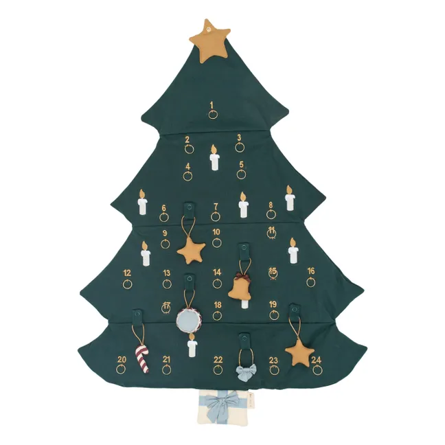 Fir advent calendar | Dark green