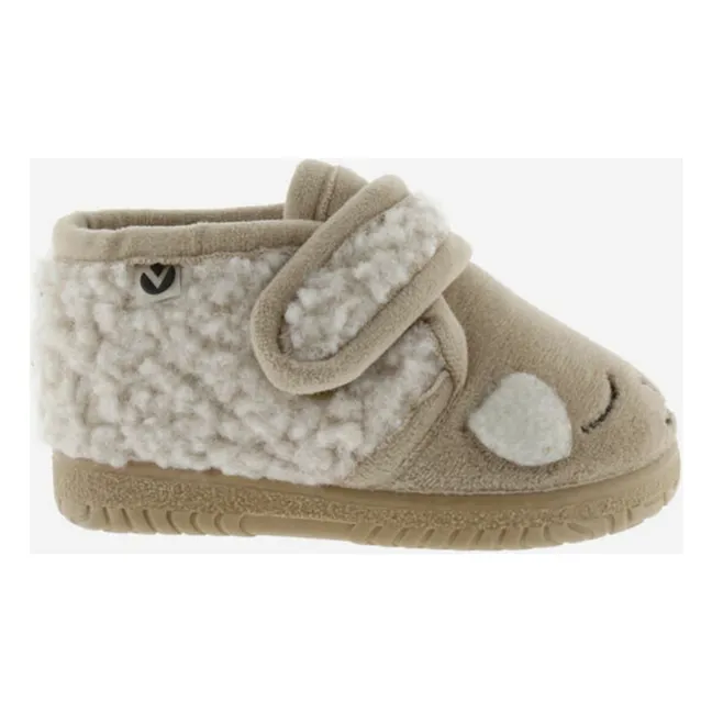 Ojalá-Schaf-Pantoffeln | Beige