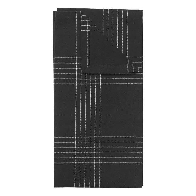 Rud tea towels - Set of 2 | Black