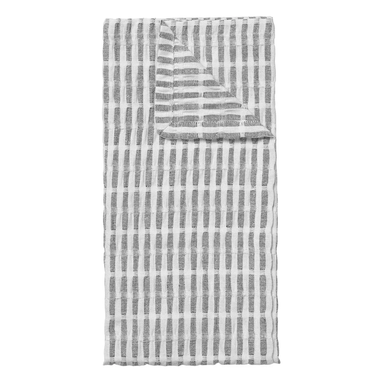 Broste Copenhagen Black Folke Tea Towels - Set Of 2