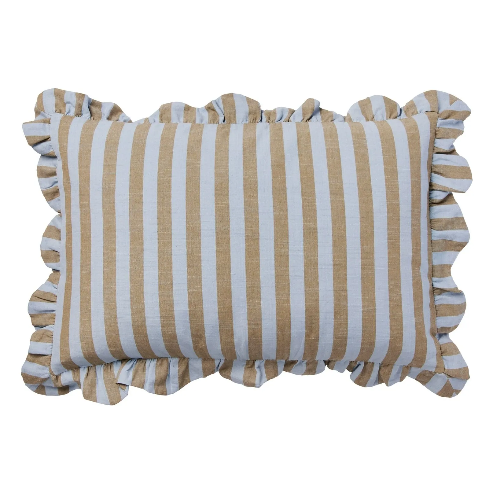 Broste Copenhagen Blue Ina Rectangular Cushion Cover