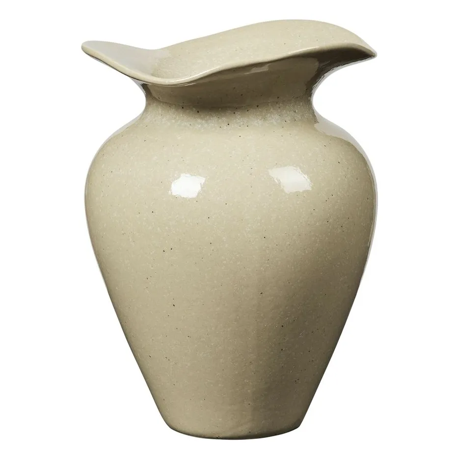 Broste Copenhagen Beige Florentina Vase