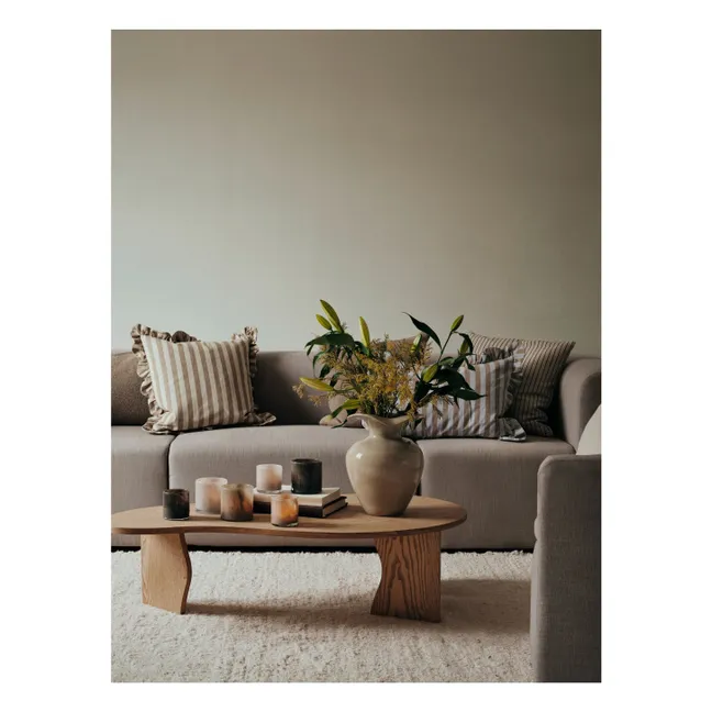 Ina rectangular cushion cover | Brown