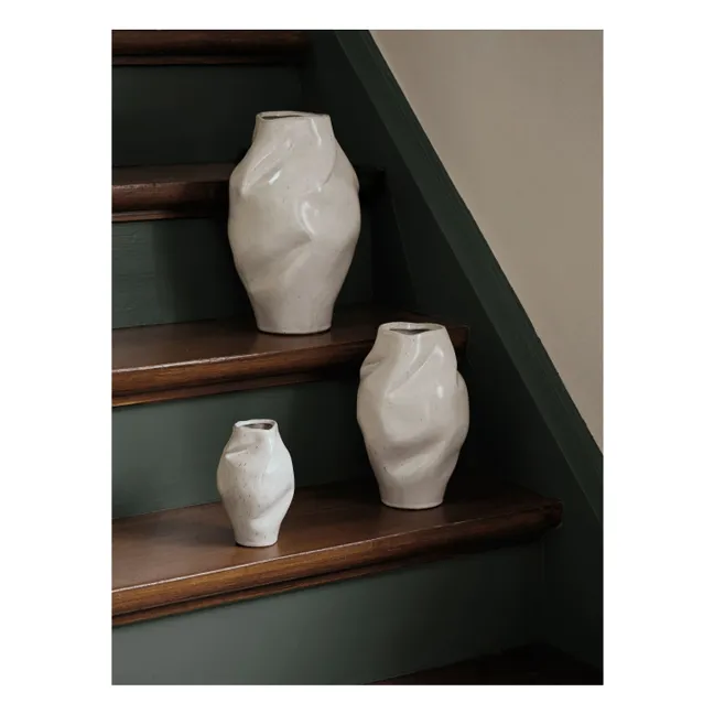 Vase Susie | Grauweiß