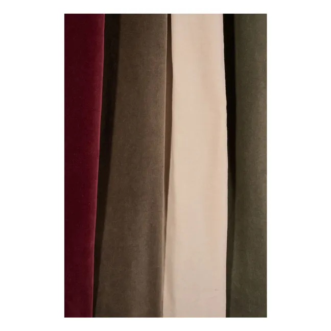 Sao Paulo Velvet skirt | Khaki