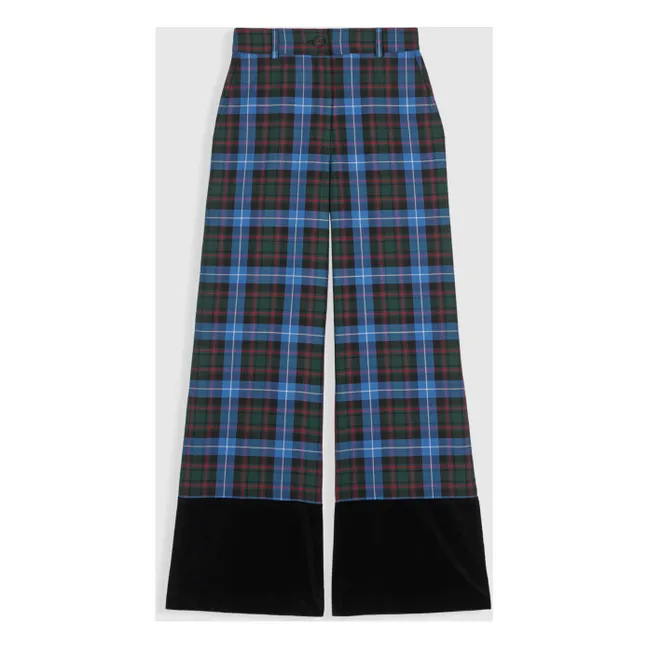 Pantalones Romeo Carreaux | Azul