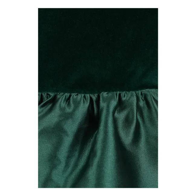 Pantalón Percy de terciopelo y lana | Verde