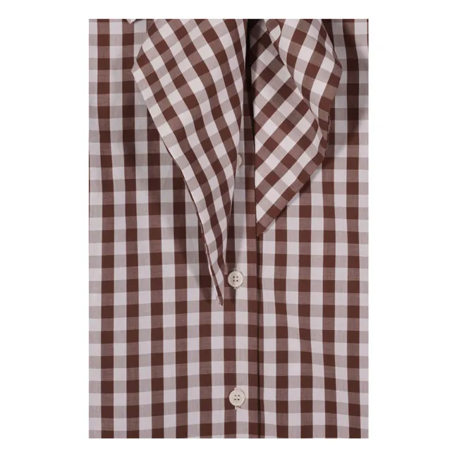 Blouse Fairytale Vichy | Marron