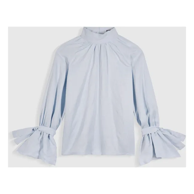 Blouse Bosco Fibres Recyclées | Bleu ciel