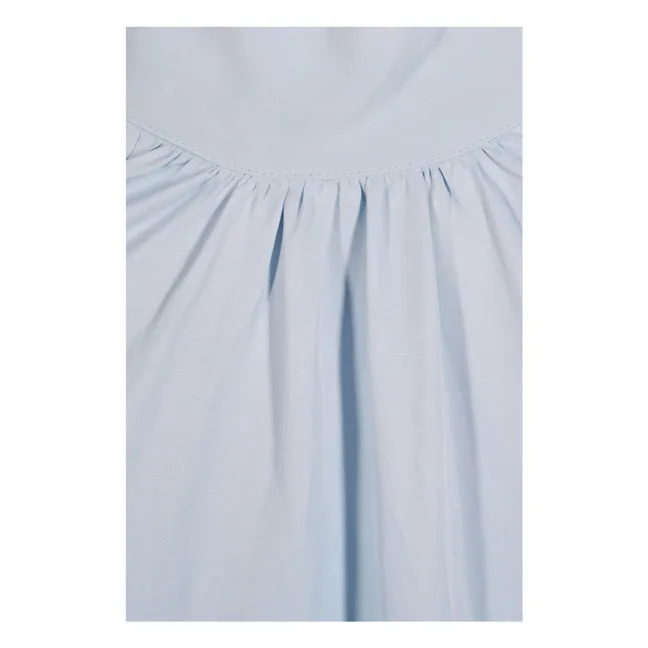 Blusa de fibra reciclada Bosco | Azul Cielo