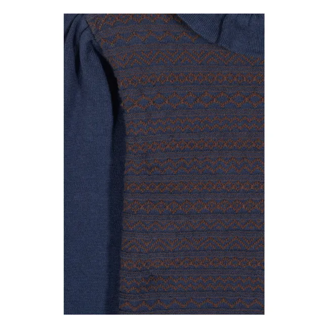 Camicetta Aleria in maglia | Blu marino