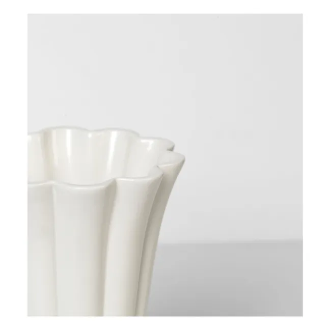 Heli vase | Cream