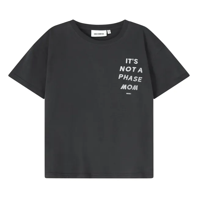 Camiseta Phase Algodón orgánico | Negro