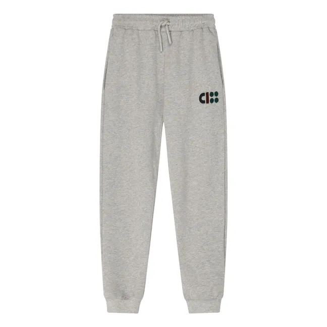 Jogger CISS Gris Algodón orgánico | Gris Jaspeado