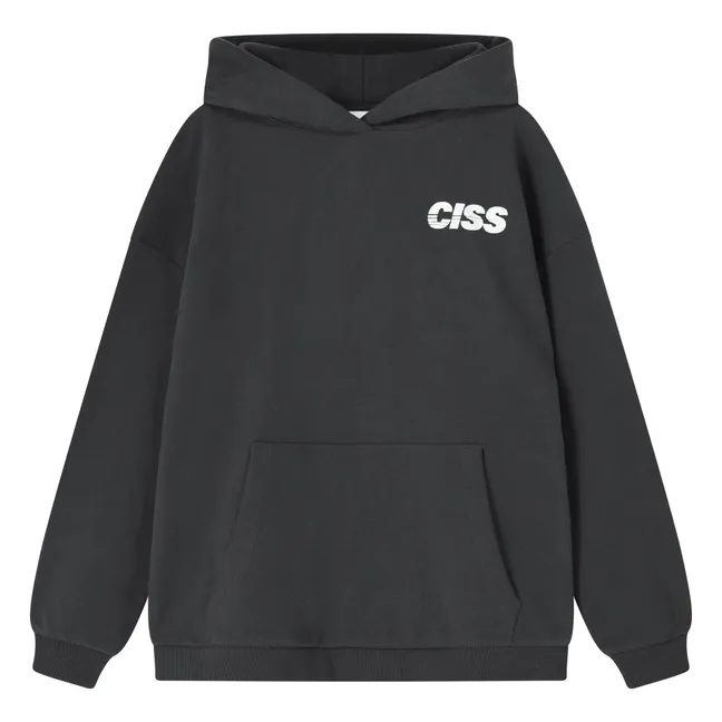 Already Yours Smiley Sweat Algodón orgánico | Negro