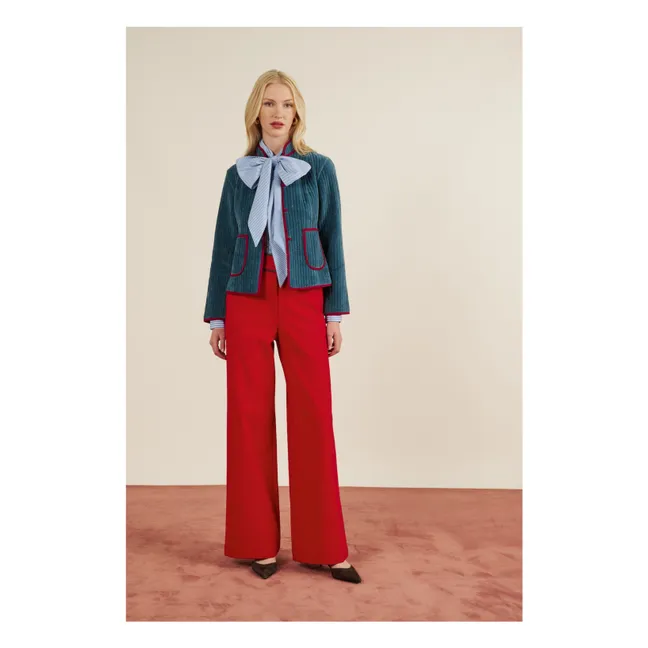 Fittonia Steppjacke | Graublau