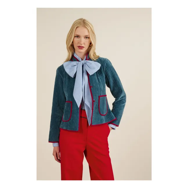 Fittonia Steppjacke | Graublau