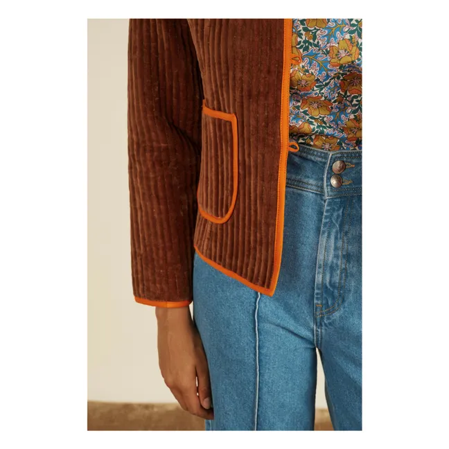 Veste Matelassée Fittonia | Marron