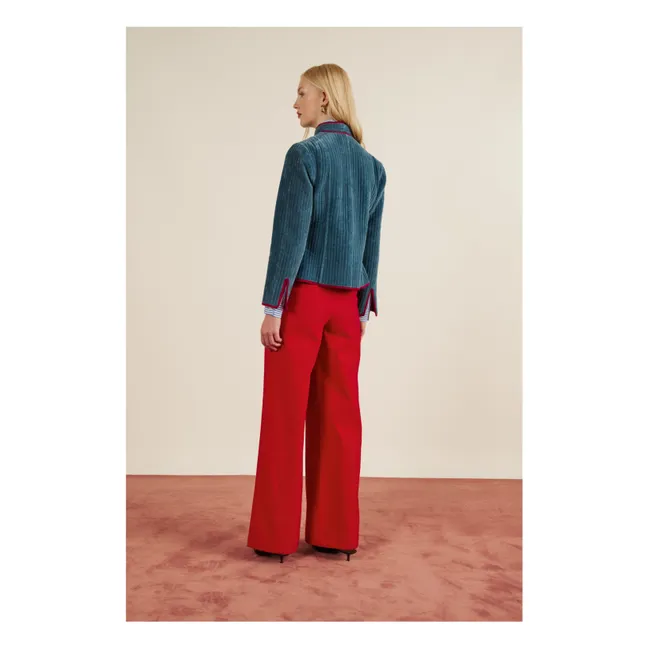 Fittonia Steppjacke | Graublau