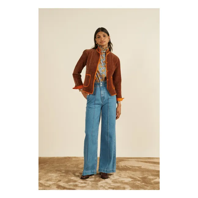 Fittonia Steppjacke | Braun