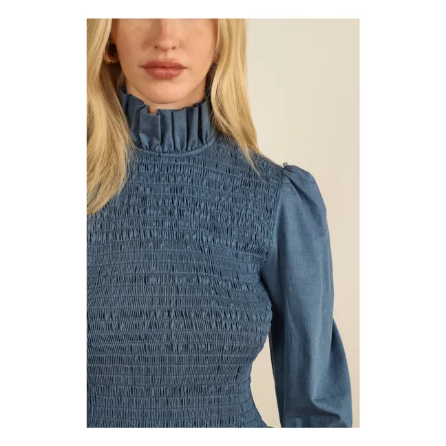 Aleria blouse | Indigo