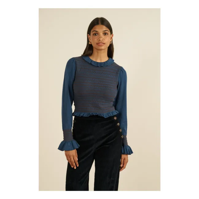 Pantalon Pablo Velours Côtelé | Noir