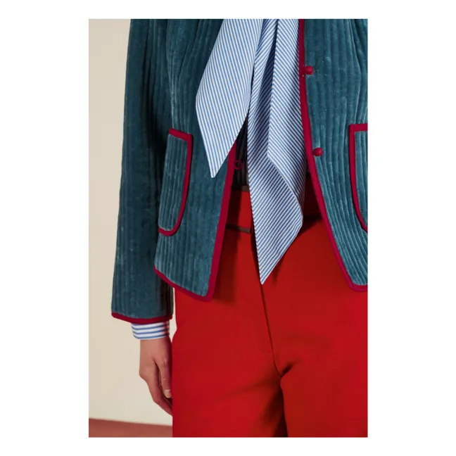 Fittonia Steppjacke | Graublau