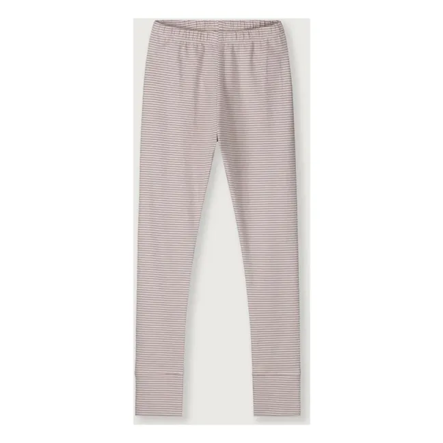 Legging Rayures Mini Coton Bio | Parme
