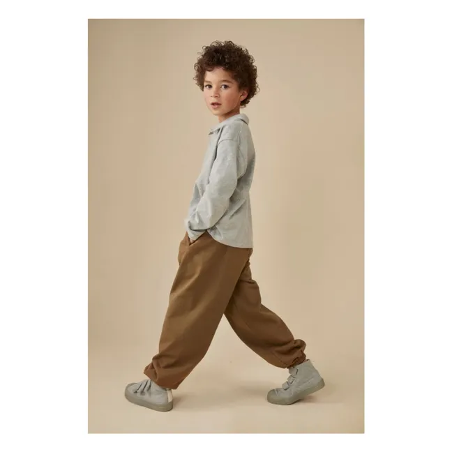 Polo de algodón ecológico | Gris