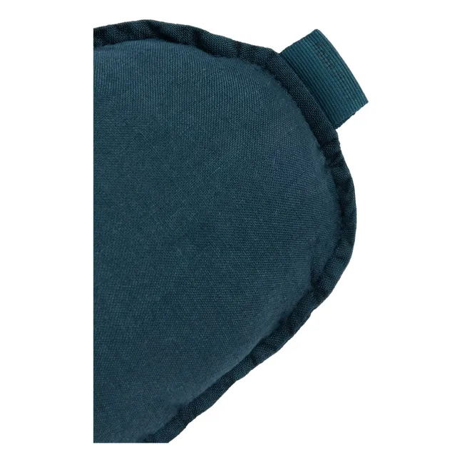 Cojín Nuage - Lino francés | Azul Marino