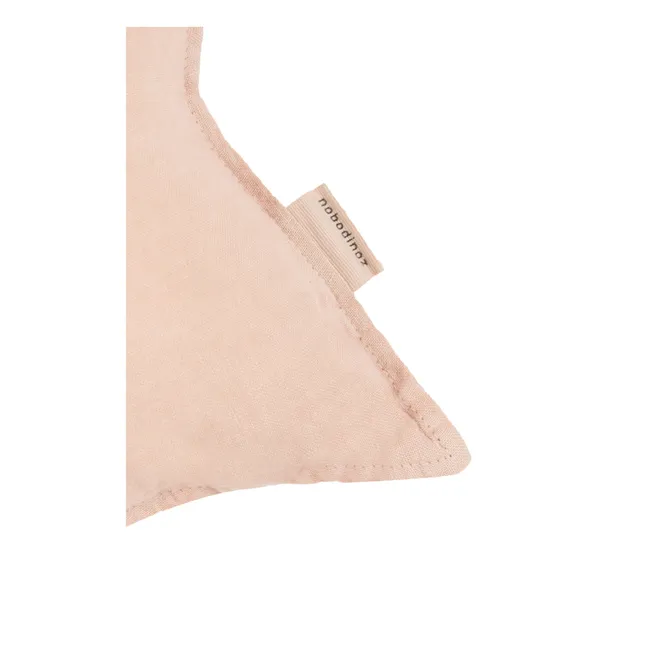 Cojín estrella - Lin Français | Rosa empolvado