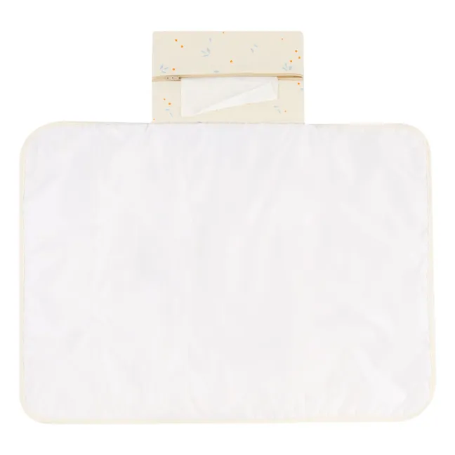 Matelas à langer de voyage Mozart Opéra Orange Cherries | Beige