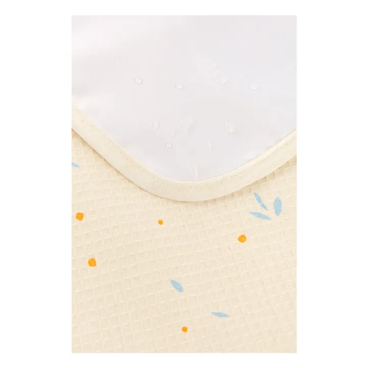 Matelas à langer de voyage Mozart Opéra Orange Cherries | Beige- Image produit n°2