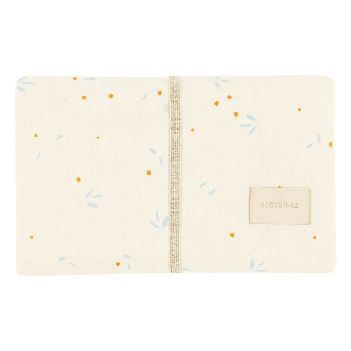 Matelas à langer de voyage Mozart Opéra Orange Cherries | Beige- Image produit n°0