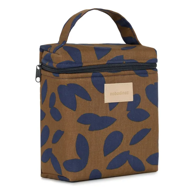Lunch bag isotherme Hyde Park Blue Leaves | Bleu