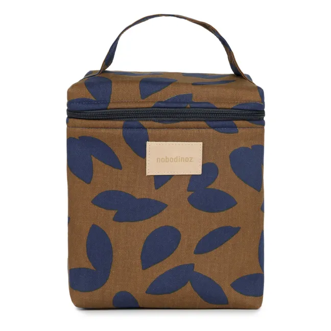 Lunch bag isotherme Hyde Park Blue Leaves | Bleu